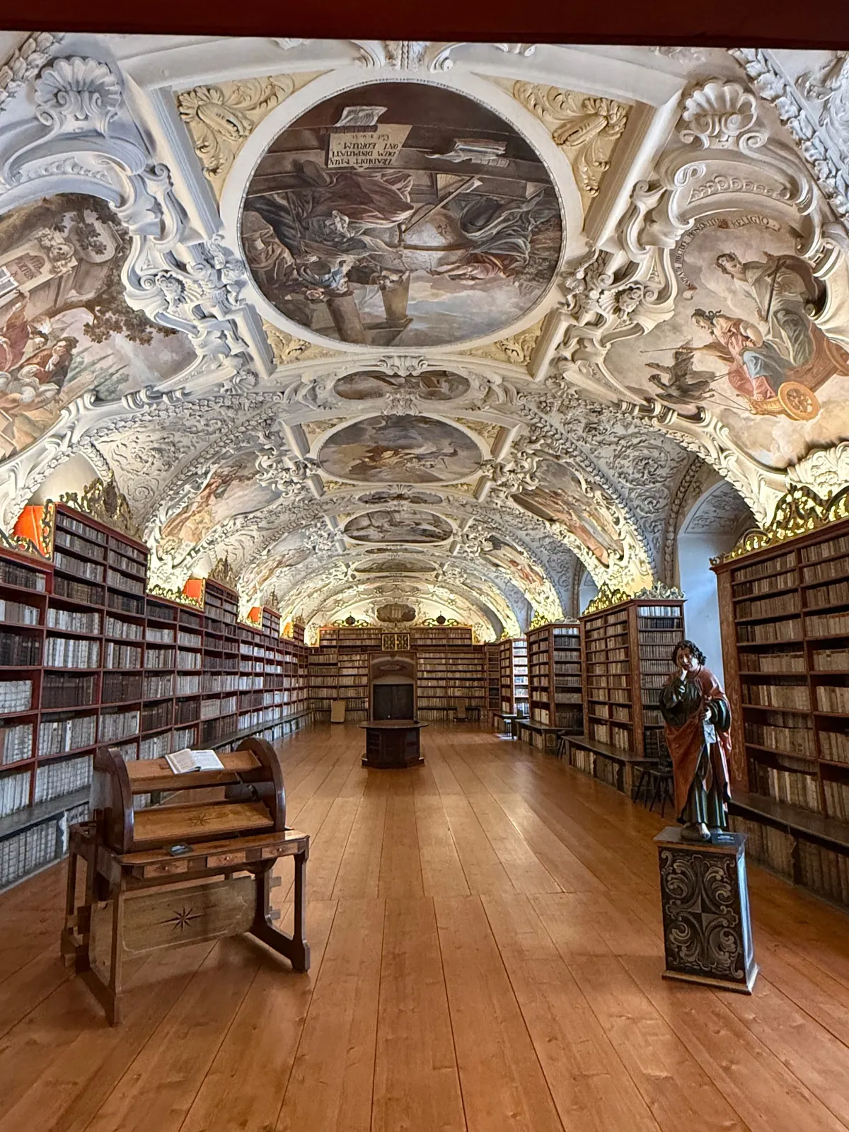 Interieur van het Klementinum in Praag