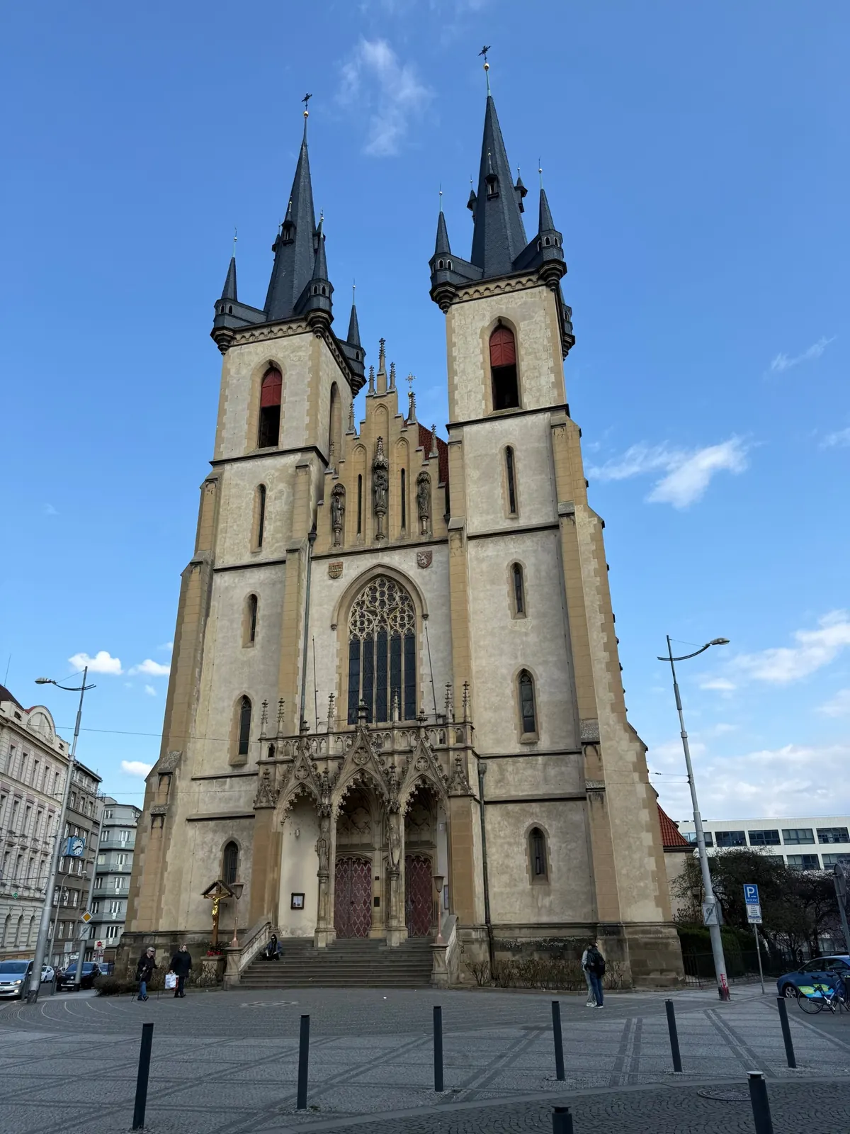Synagoge in de Joodse wijk van Praag